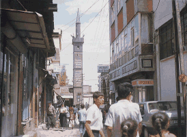 Minarett der Kasım Padişa Camii